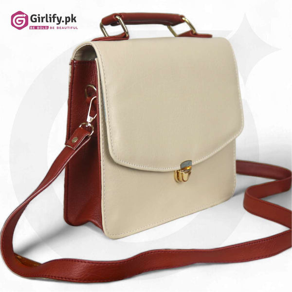 Ladies's Handbag | Elegant bag with shoulder strap - 0007