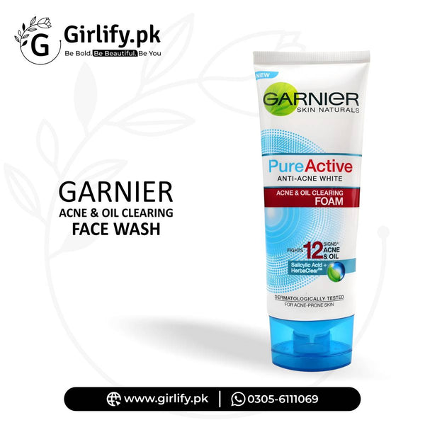 Garnier Pure Active Anti-Acne & Oil Control Face Wash 