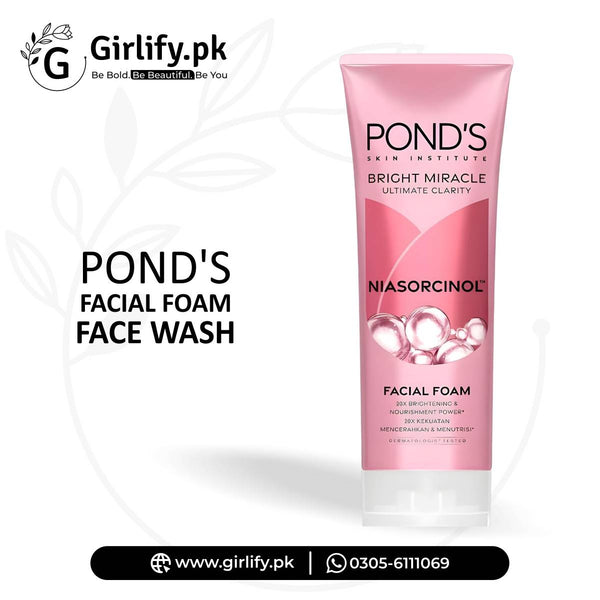 POND'S Bright Miracle Facial Foam Face Wash 