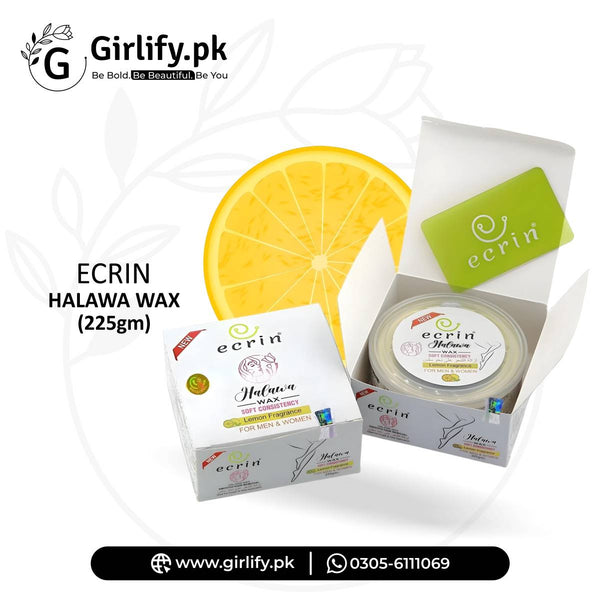 ECRIN Halawa Wax – Lemon Fragrance (225g) 