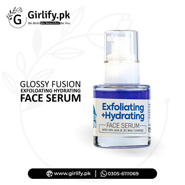Glossy Fusion Exfoliating + Hydrating Face Serum