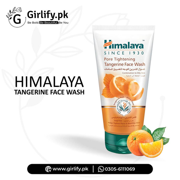 Himalaya Tangerine Face Wash – Pore Tightening Formula