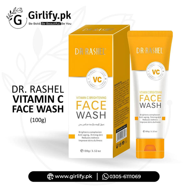Dr. Rashel Vitamin C Brightening Face Wash – (100g) | Girlify pakistan