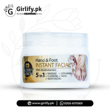 Hand & Foot instant facial for massage, scrubbing, cleansing, facial, moisturizing