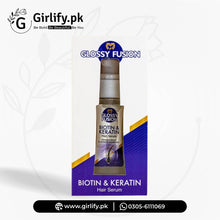 Glossy Fusion Biotin & Keratin Hair Serum (50ml)