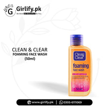 Clean & Clear Foaming Face Wash 50ml