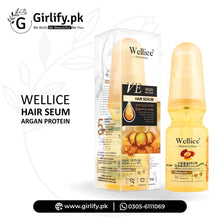 Wellice Hair Serum with Argan Protein (70ml) – Smooth, Nourish & Repair | Girlify Pakistan