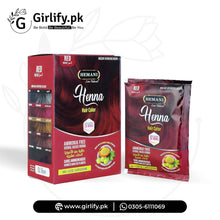 Hemani Natural Red Henna Hair Color – Vibrant Shine, 100% Herbal (60g) | Girlify Pakistan