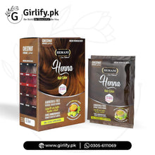 Hemani Natural Chestnut Henna Hair Color – Rich Brown Shine (60g) | Girlify Pakistan 