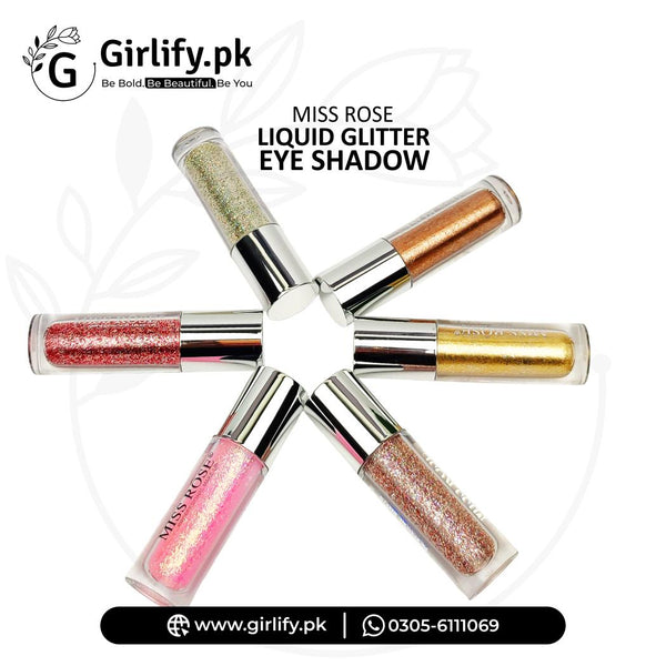 Miss Rose Liquid Glitter Eye Shadow
