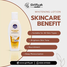 Whitening Lotion with Glutathione Serum Glossy Fusion | Girlify Pakistan