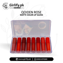 Matte Color Lip Gloss Set – 8 Shades