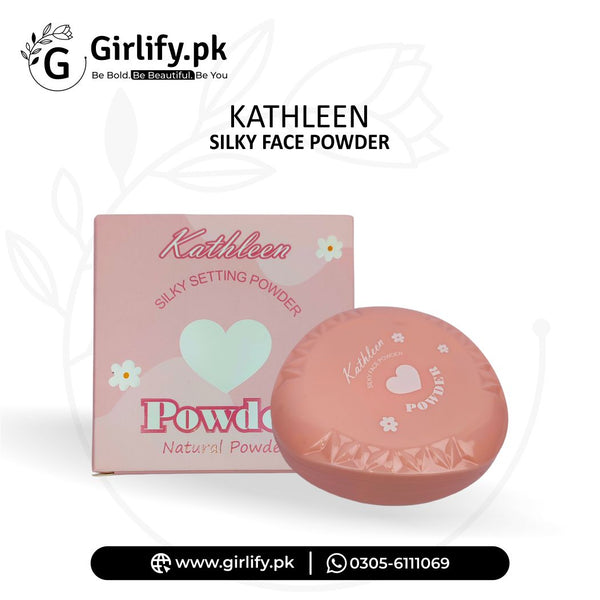Kathleen Silky Face Powder – Natural Setting Powder