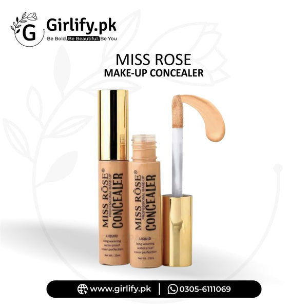 Miss Rose Professional Concealer – Flawless Coverage, Natural Finish