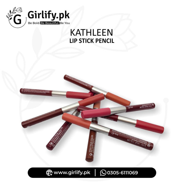 Kathleen Lipstick Pencil – Long Lasting Matte Lip Color