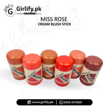 Miss Rose Cream Blush Stick – Natural Glow