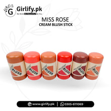 Miss Rose Cream Blush Stick – Natural Glow & Long-Lasting Color