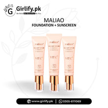 Maliao Radiant Serum Foundation + Sunscreen SPF 50 with Vit C