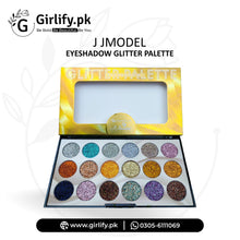 J JMODEL 15-Color Eyeshadow Glitter Palette – Bold & Shimmering Looks