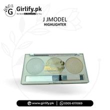 J J Model Highlighter Kit – 3 Color Glow Palette