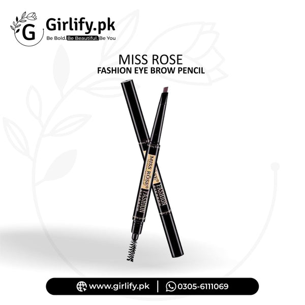 Miss Rose Fashion Eyebrow Pencil & Brush — Defining & Filling Tool