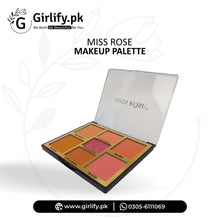 Miss Rose Makeup Palette – Highlight, Blush, Eyeshadow & Bronze
