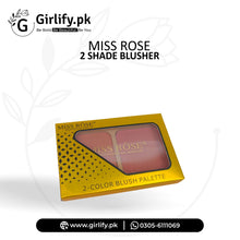Miss Rose 2 Shade Blusher Palette 