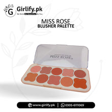 Miss Rose 10 Colors Clover Blusher Palette 