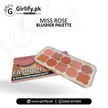 Miss Rose 10 Colors Clover Blusher Palette – Long Lasting Shades