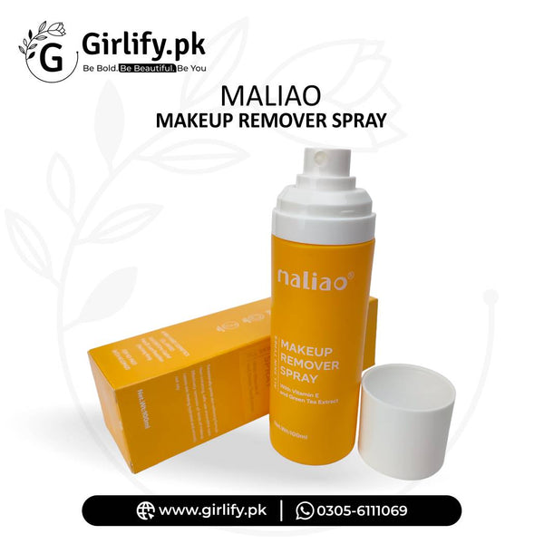 Maliao Makeup Remover Spray – Gentle & Effective Cleanser (100ml)