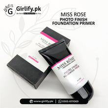 Miss Rose Photo Finish Foundation Primer – Smooth, Oil-Free Base for Makeup