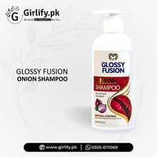 Onion Shampoo Glossy Fusion 360ml - Nourishing Hair Care for Strength & Growth organic shampoo