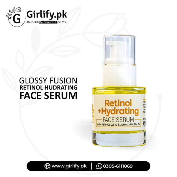 Glossy Fusion Hydrating + Retinol Face Serum