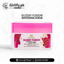 Glossy Fusion Whitening Scrub - Skin Brightening Exfoliating Formula