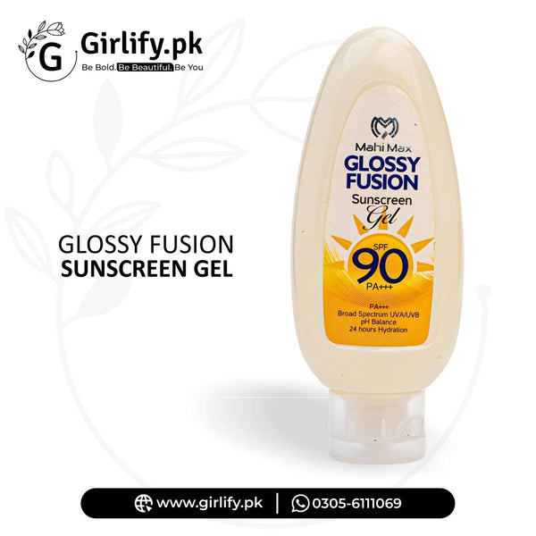 Glossy Fusion Sunscreen Gel SPF 90 PA+++
