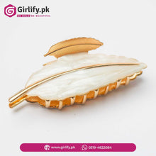 Leaf-Shaped Fancy Hair Clip