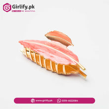 Leaf-Shaped Fancy Hair Clip