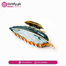 Leaf-Shaped Fancy Hair Clip