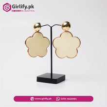 Fancy modern western earrings set in White | 002